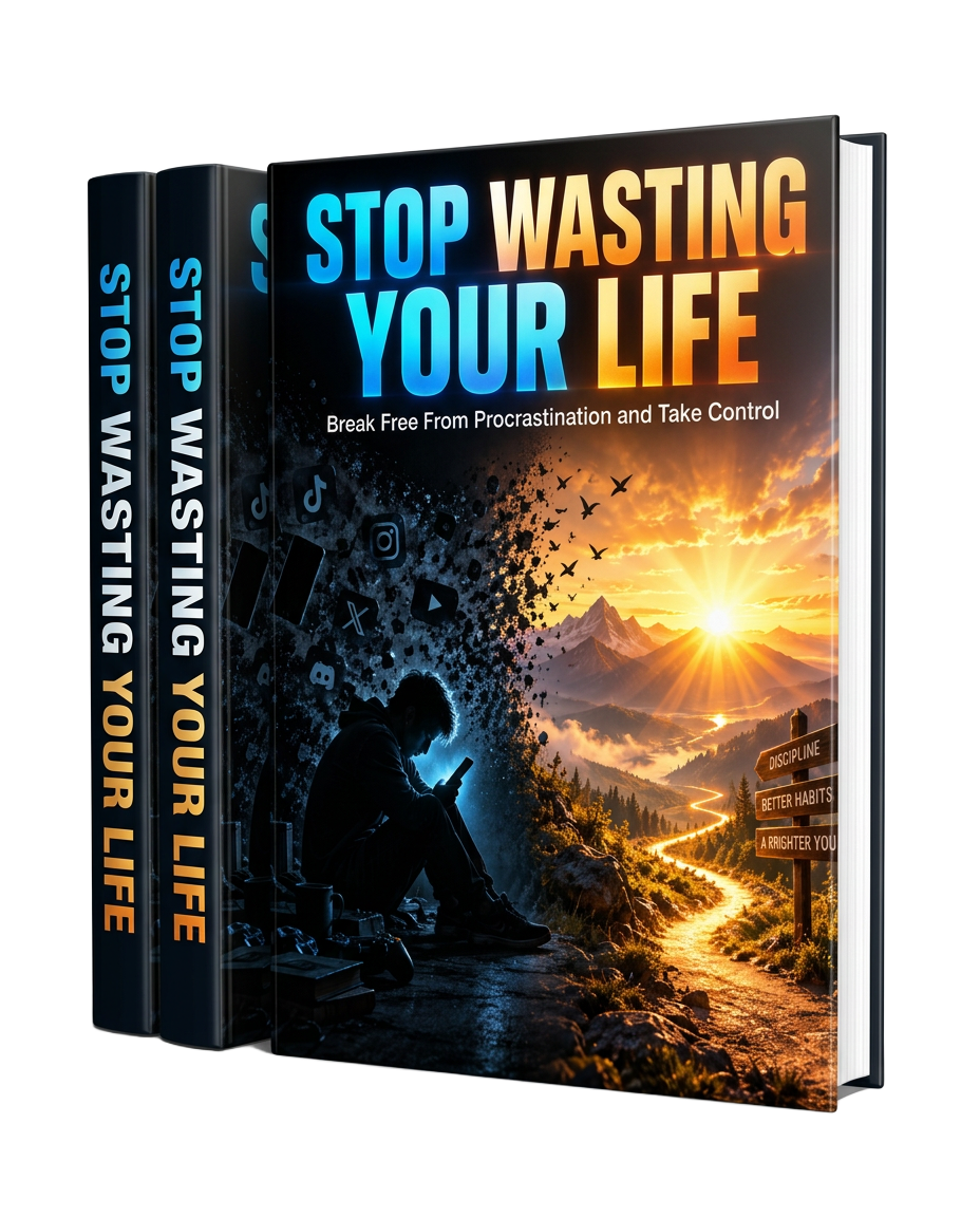 Couverture de l'ebook STOP WASTING YOUR LIFE
